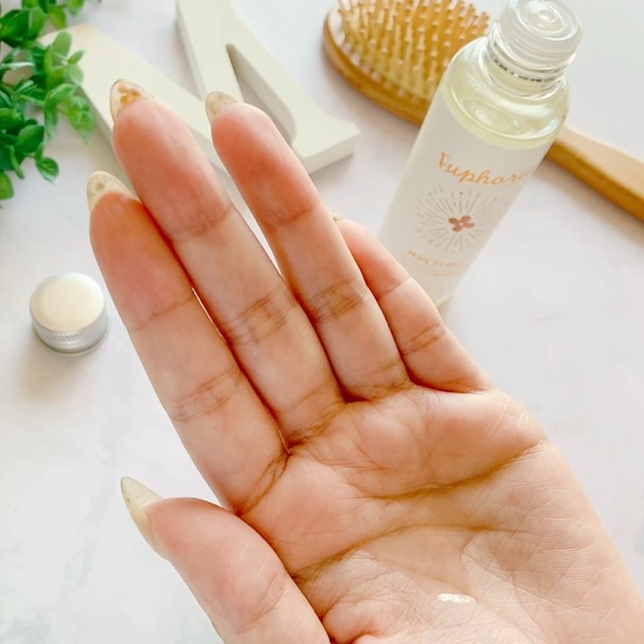 ユーフォリア・キンモクセイ マルチオイル/BIBIDAY/ヘアオイルを使ったクチコミ（3枚目）