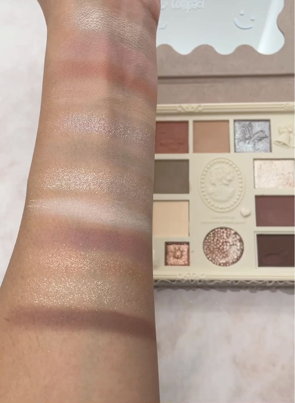 女王のカメオマルチパレット /COLORROSE/マルチパレットを使ったクチコミ（2枚目）