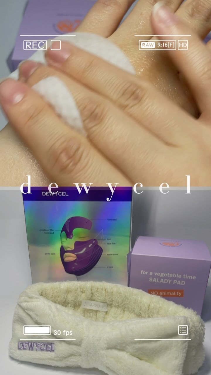 SALADY PAD 70EA/DEWYCEL/拭き取り化粧水の人気ショート動画