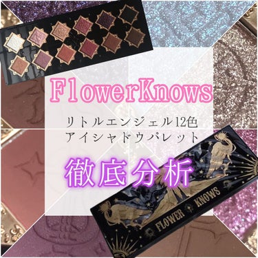 リトルエンジェル12色アイシャドウパレット/FlowerKnows/アイシャドウパレットの動画クチコミ2つ目