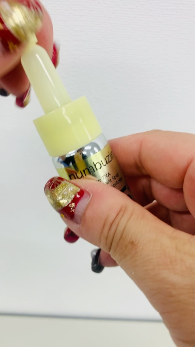 5番 白玉グルタチオンCメラゼロクリーム/numbuzin/フェイスクリームを使ったクチコミ（3枚目）