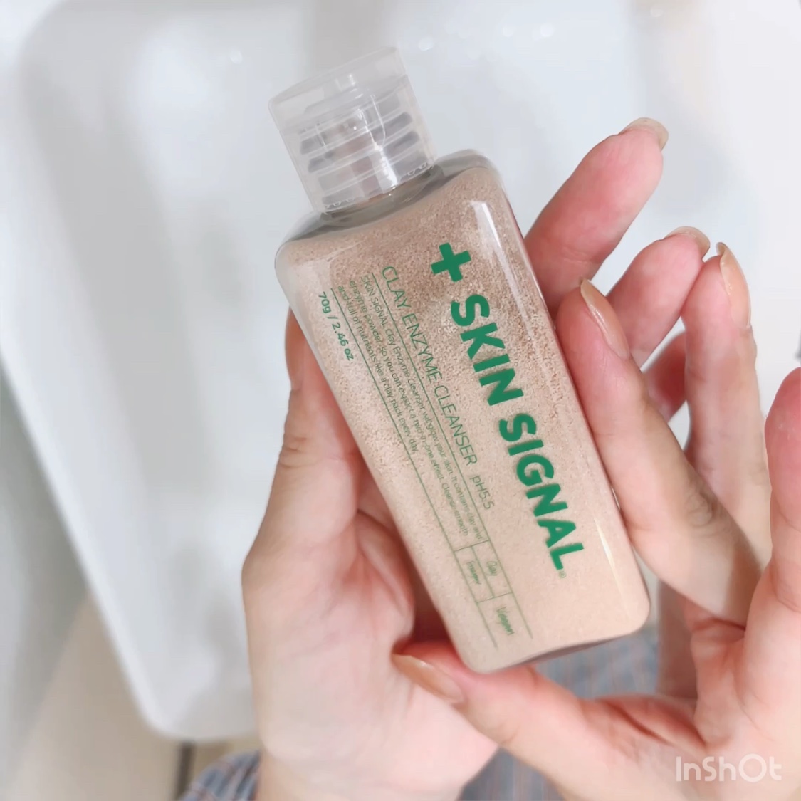 ピンククレイ酵素クレンザー/SKIN SIGNAL/洗顔パウダーを使ったクチコミ（3枚目）