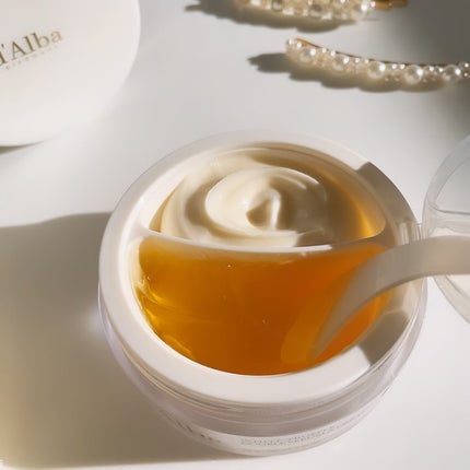 ホワイトトリュフダブルセラムアンドクリーム/ダルバ/フェイスクリームを使ったクチコミ(2枚目)