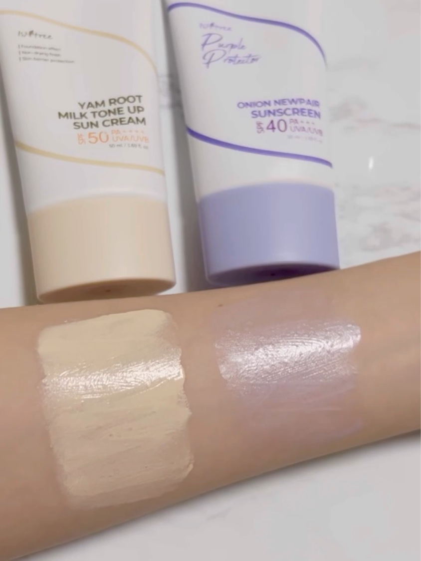 オニオンニューペアサンスクリーン/Isntree/その他スキンケアの動画クチコミ3つ目