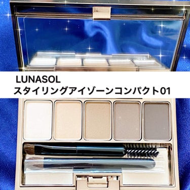 スタイリングアイゾーンコンパクト/LUNASOL/アイシャドウパレットを使ったクチコミ（2枚目）