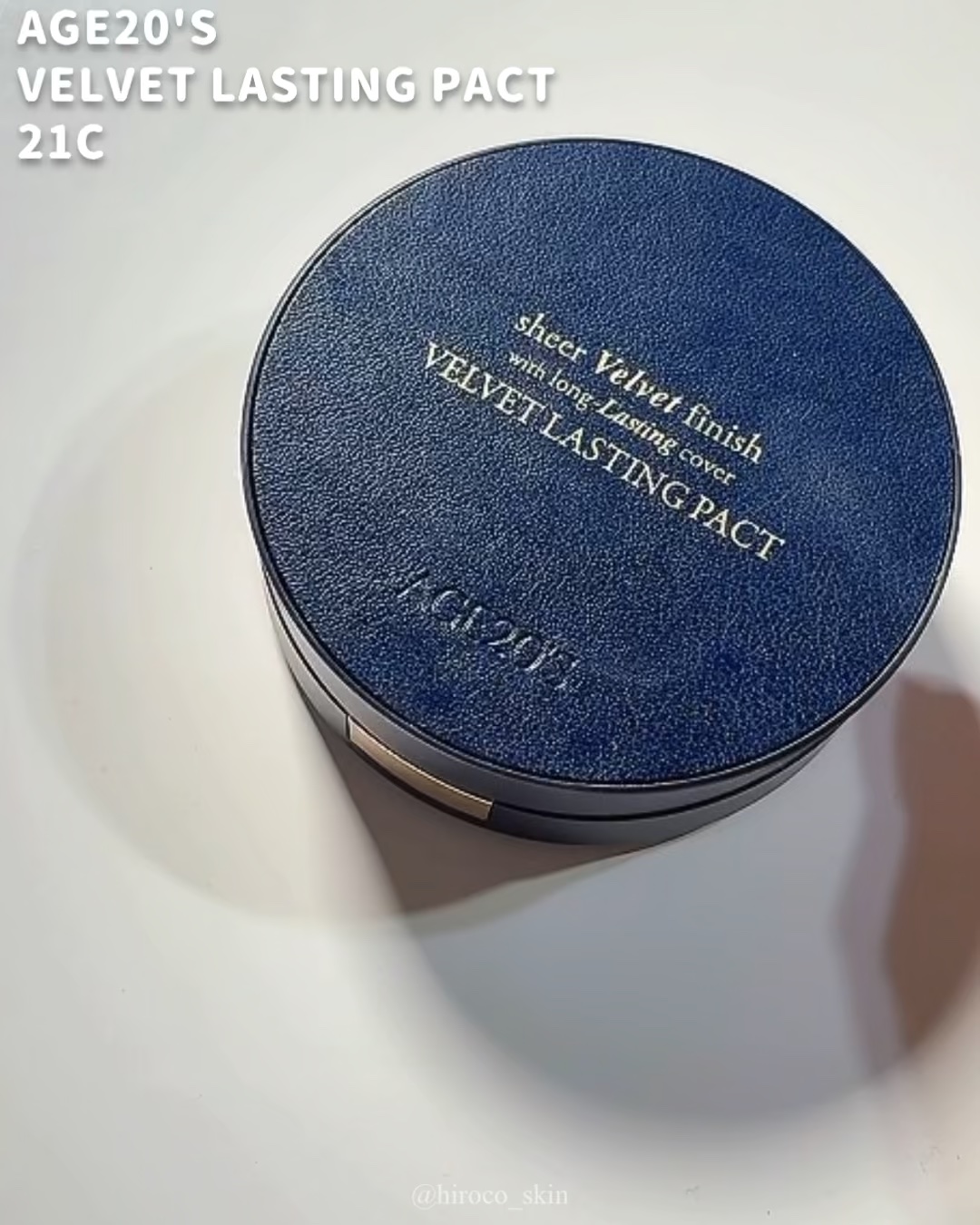 ヴェルヴェットラスティングパクト/AGE20’s/その他ファンデーションの人気ショート動画