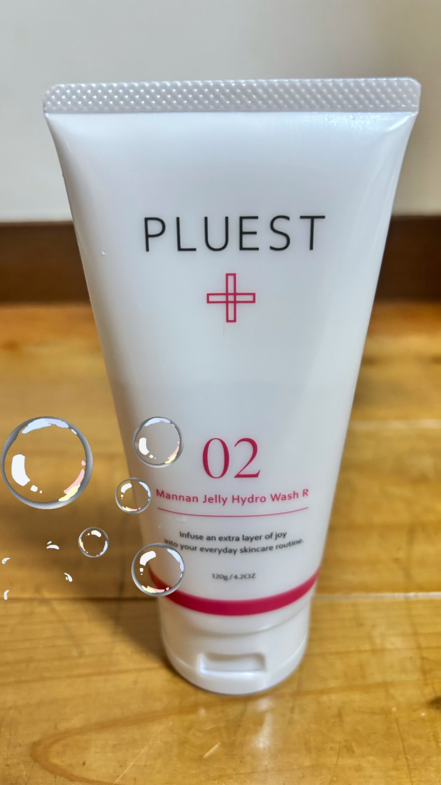 マンナンジェリーハイドロウォッシュ R/PLUEST/洗顔料の動画クチコミ1つ目