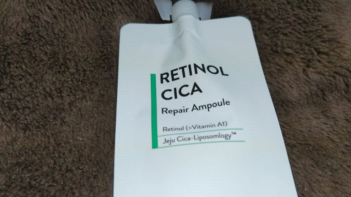 レチノール　シカ　リペア　セラム/innisfree/美容液を使ったクチコミ（1枚目）