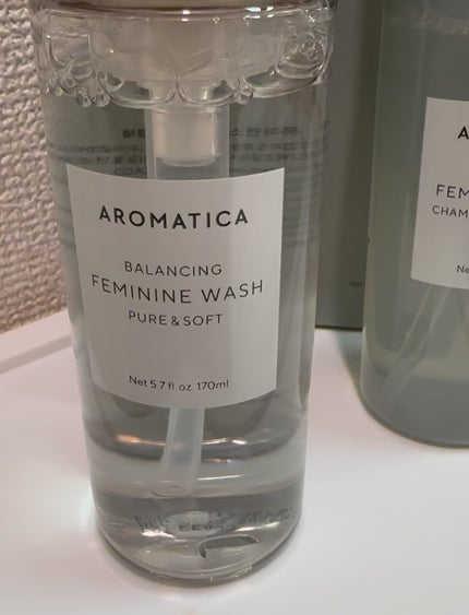 ピュア&ソフトフェミニンウォッシュ /AROMATICA/デリケートゾーンケアを使ったクチコミ(4枚目)