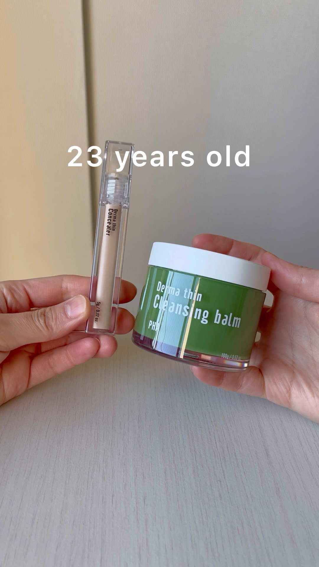 ダーマシンクレンジングバーム/23years old/クレンジングバームの人気ショート動画