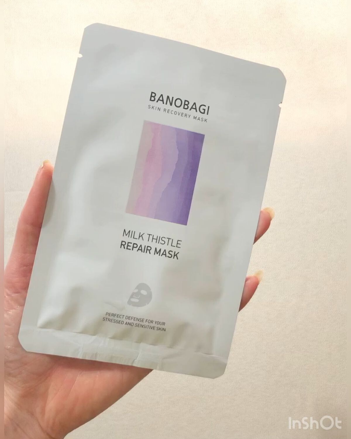 ミルクシスル リペアマスク/BANOBAGI/シートマスク・パックの動画クチコミ1つ目