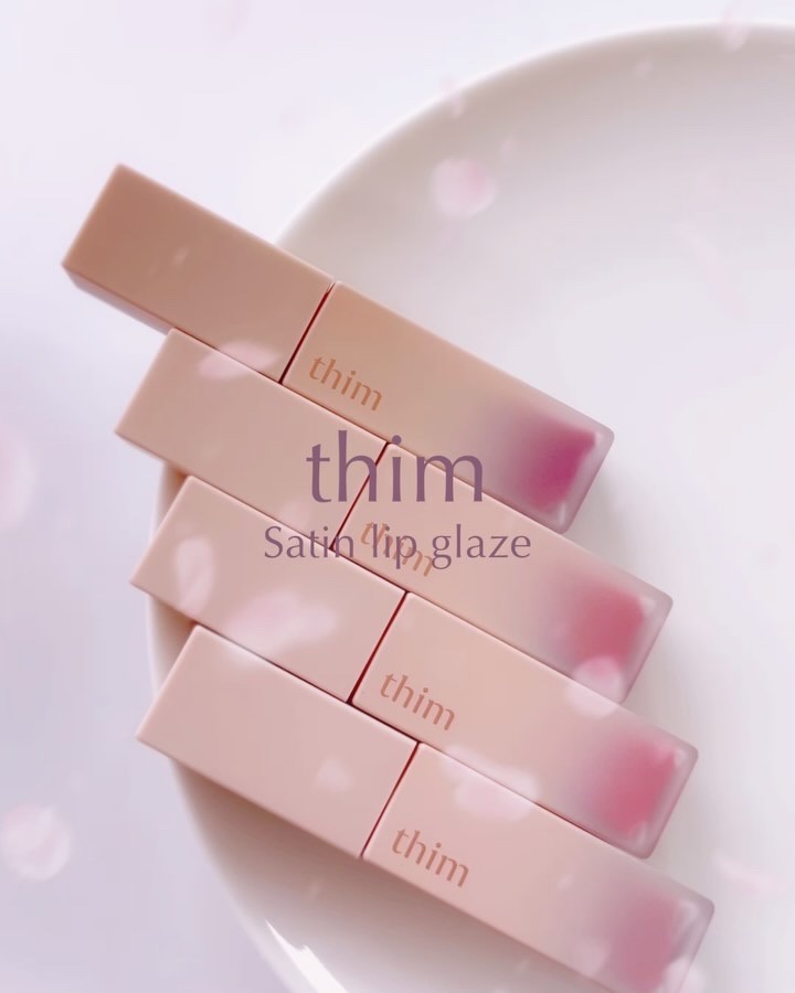 サテンリップグレイズ/thim/リップグロスの動画クチコミ2つ目