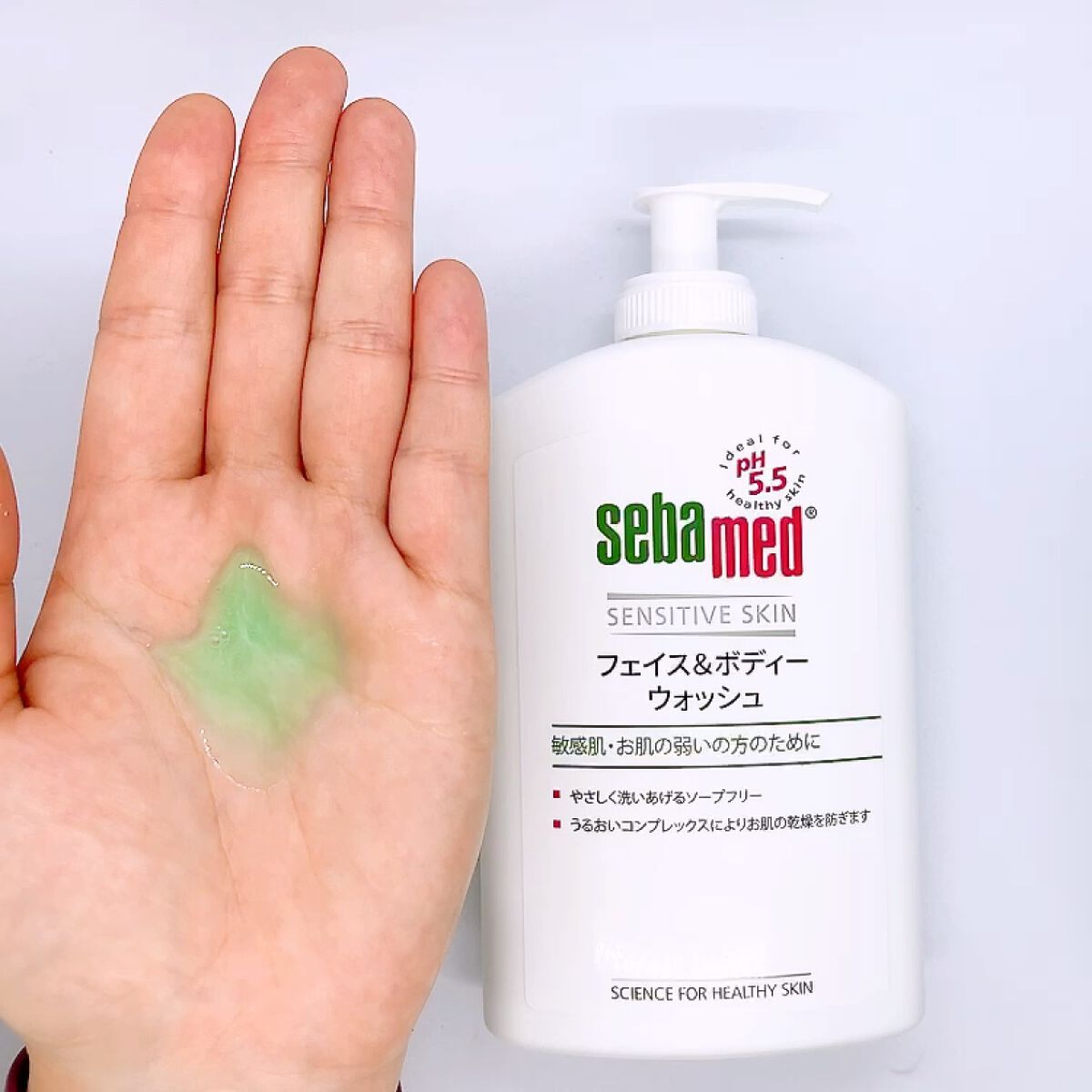 フェイス＆ボディウォッシュ/セバメド/ボディソープの動画クチコミ2つ目