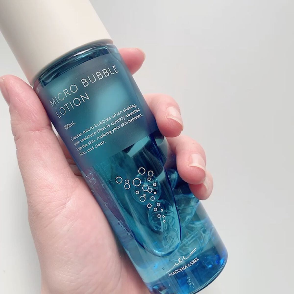 薬用マイクロバブルローション/Macchia Label/化粧水を使ったクチコミ（3枚目）