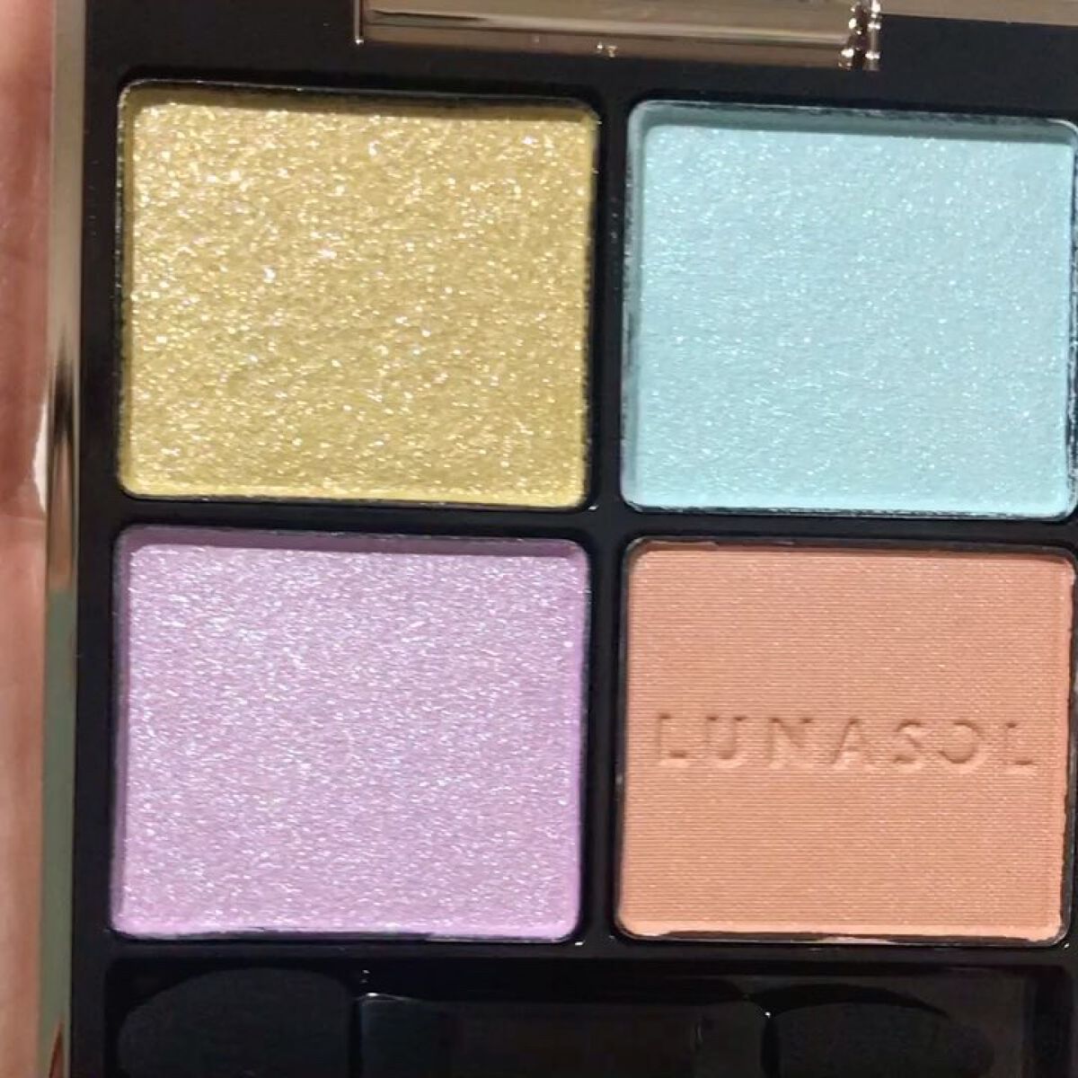 アイカラーレーション EX30 Mermaid Rhapsody/LUNASOL/アイシャドウパレットを使ったクチコミ（2枚目）