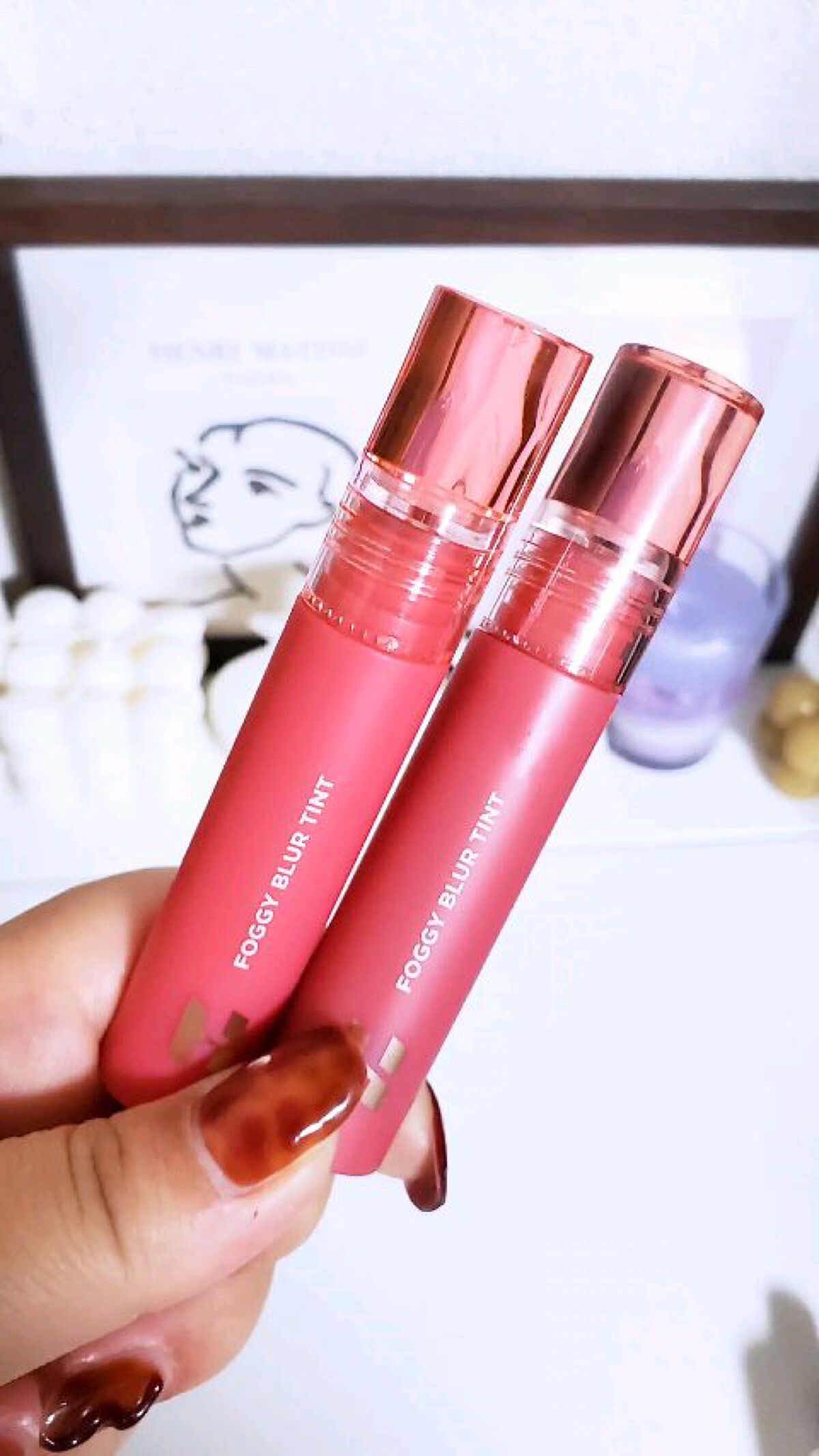 フォギーブラーティント/HOLIKA HOLIKA/リップティントの動画クチコミ2つ目