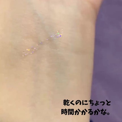 チアミーカラー グリッターアイライナー/CHEER me COLOR/リキッドアイライナーを使ったクチコミ(3枚目)