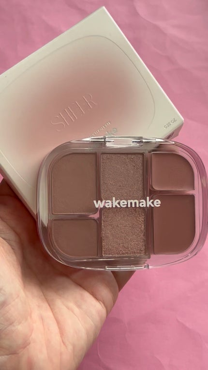 ソフトシアーマルチパレット/wakemake/アイシャドウパレットの人気ショート動画