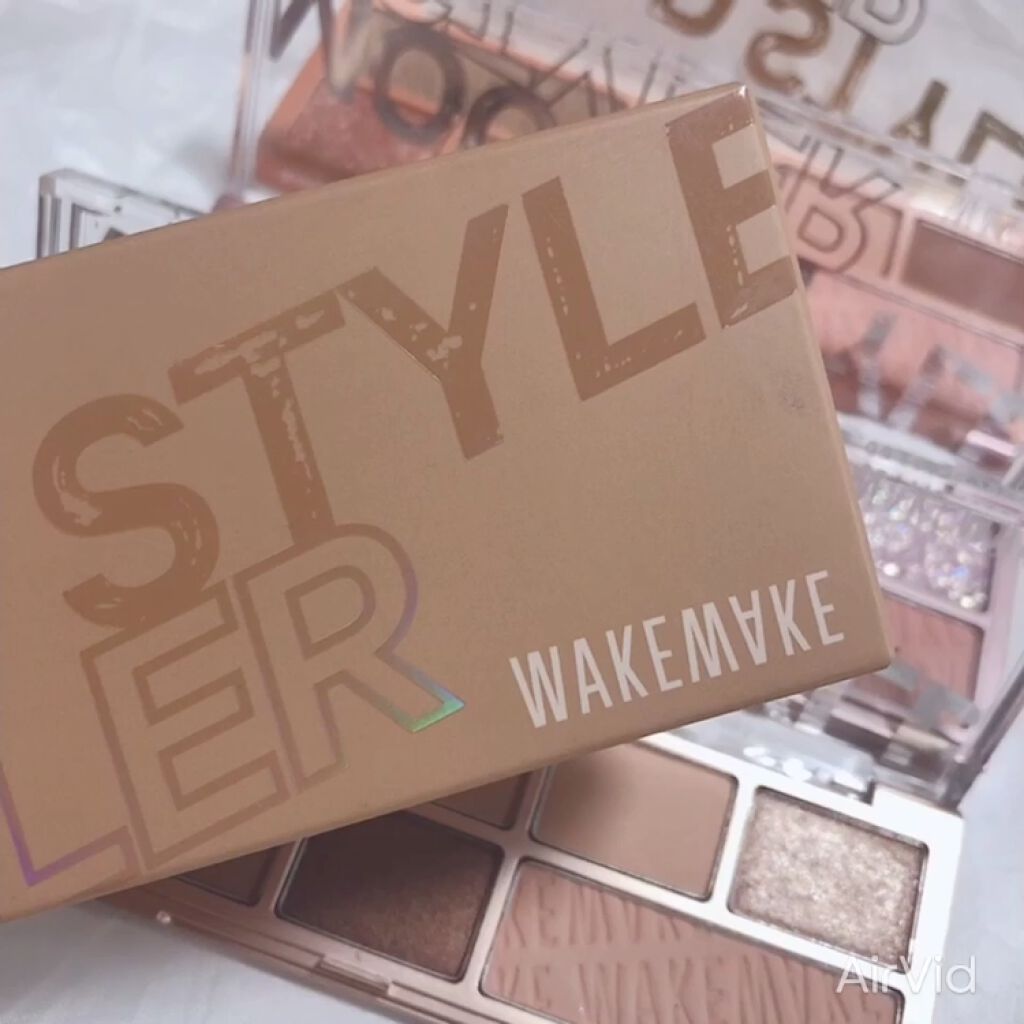 ムードスタイラー/wakemake/アイシャドウパレットの動画クチコミ2つ目