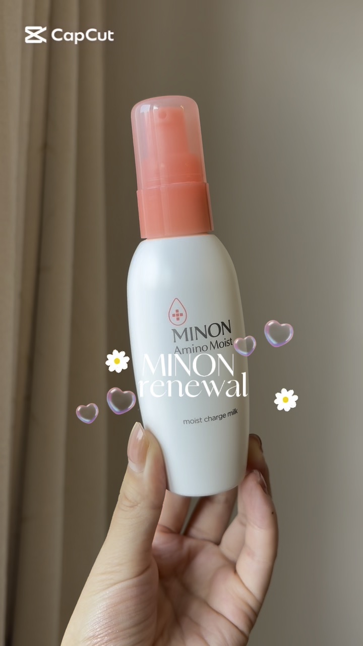 「ミノン」さまから商品提供をいただきました！


大人気ミノンのリニューアル🫧

これまでの低刺激処方はそのままに、
今回新たにみずみずしくうるおいが保たれた肌に備わる貯水力※1に着目し開発されたそうです🩵

※1 みずみずしく角質層に