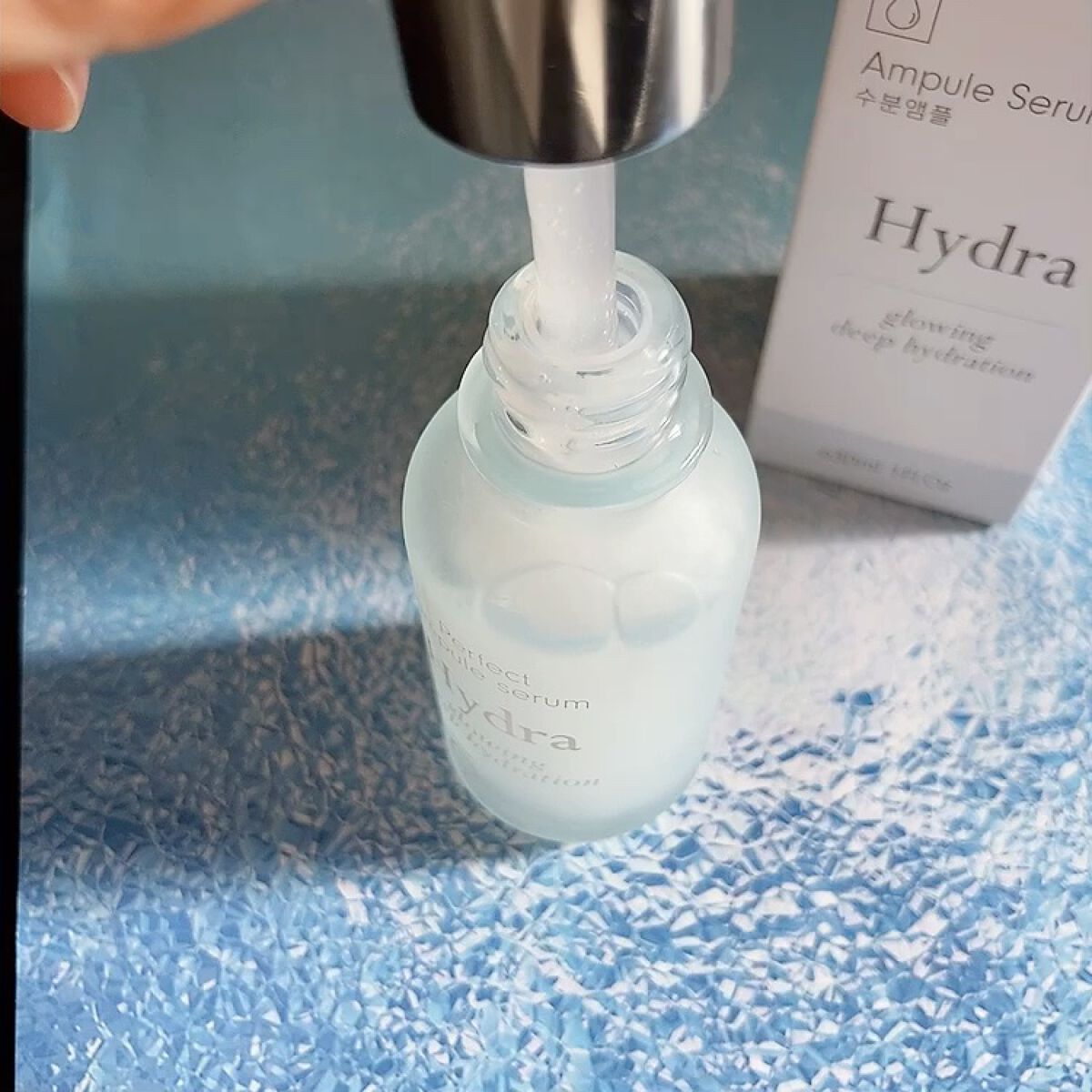 ハイドラアンプルトナー/9Wishes/化粧水を使ったクチコミ（2枚目）