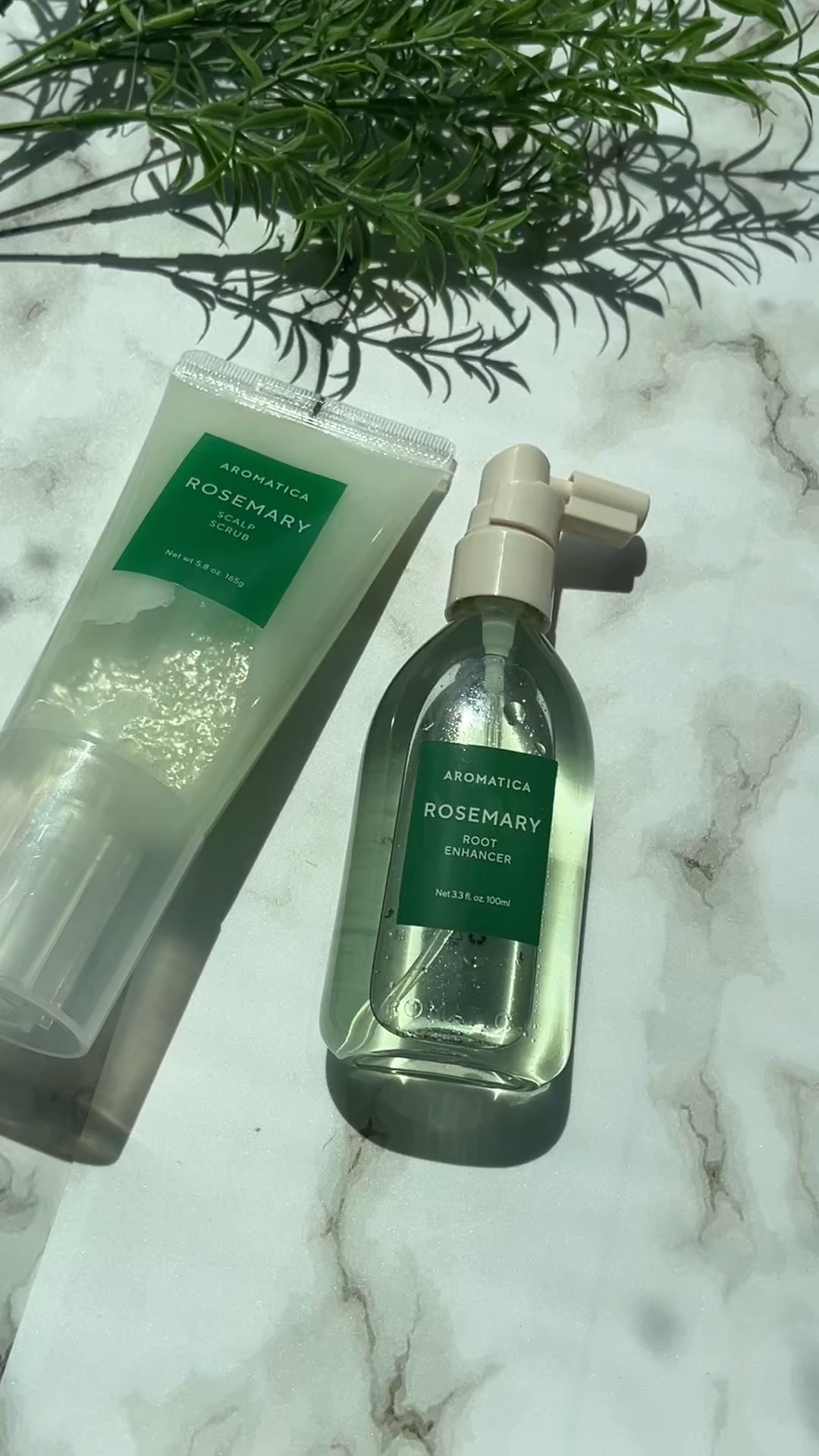 ローズマリールートエンハンサー/AROMATICA/頭皮ローションを使ったクチコミ（1枚目）