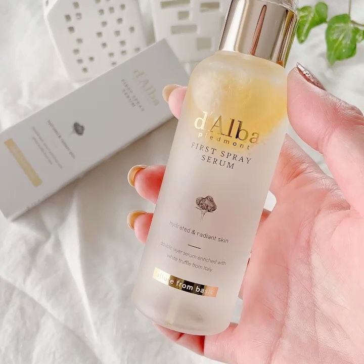 ダルバ ホワイトトリュフファーストスプレーセラム/ダルバ/ミスト状化粧水を使ったクチコミ（3枚目）