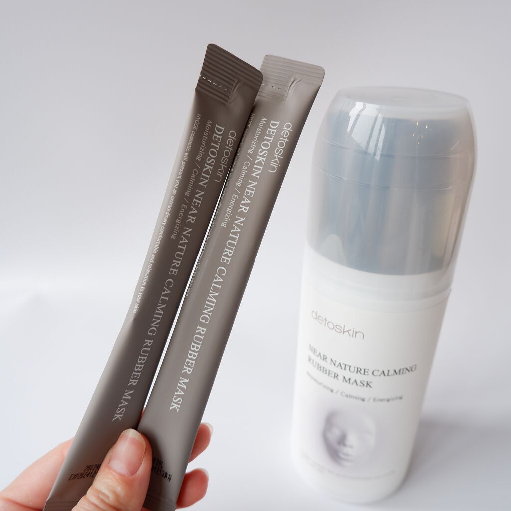 ニアネイチャーカーミングラバーマスク/DETOSKIN/シートマスク・パックを使ったクチコミ（1枚目）