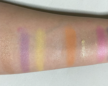 UR GLAM　BLOOMING EYE COLOR PALETTE/U R GLAM/パウダーアイシャドウを使ったクチコミ（4枚目）