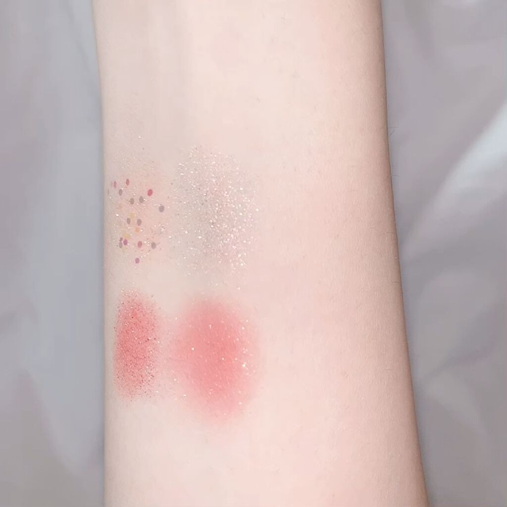 TWINKLE POP Pearl Flex Glitter Eye Palette/CLIO/アイシャドウパレットを使ったクチコミ（2枚目）