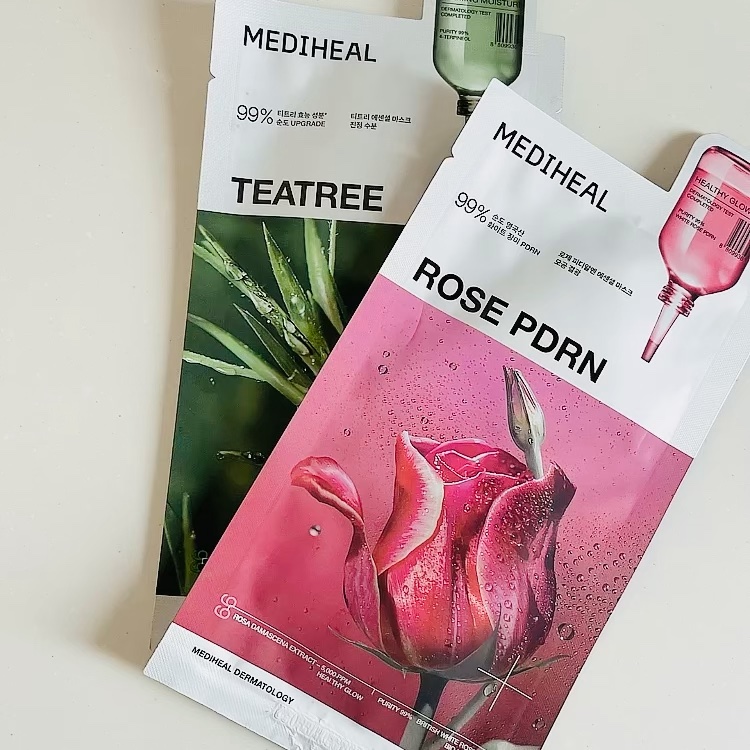 ローゼPDRNエッセンシャルマスクヘルシーグロウ/MEDIHEAL/シートマスク・パックの動画クチコミ2つ目