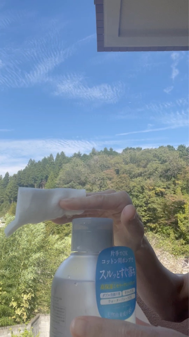 モイストボタニカル ミセラークレンジングR/unlabel/クレンジングウォーターを使ったクチコミ（2枚目）