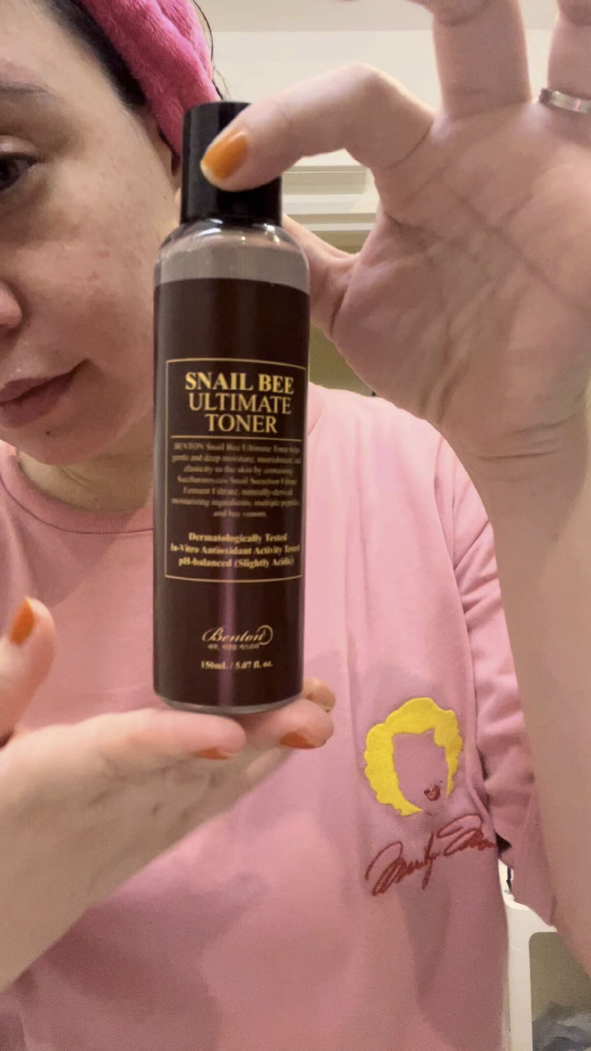 スネイルビー アルティメット トナー 150ml/BENTON/化粧水の動画クチコミ1つ目