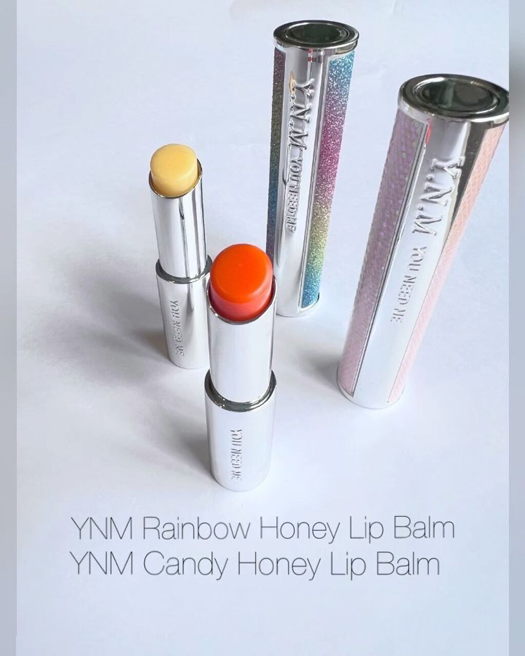 YNM  レインボーハニーリップバーム/YNM/リップバームを使ったクチコミ（3枚目）