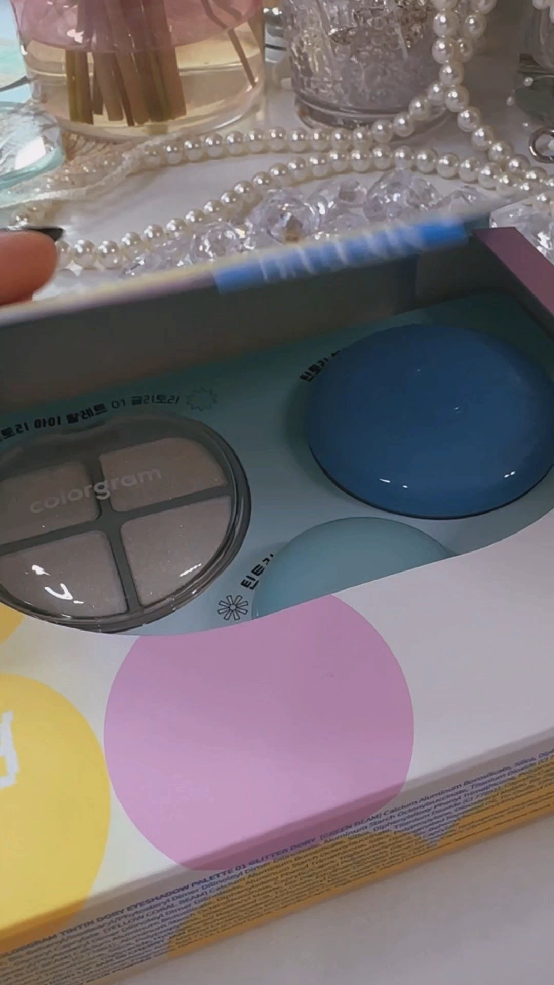 ティントリーアイパレット/Colorgram/アイシャドウパレットの人気ショート動画