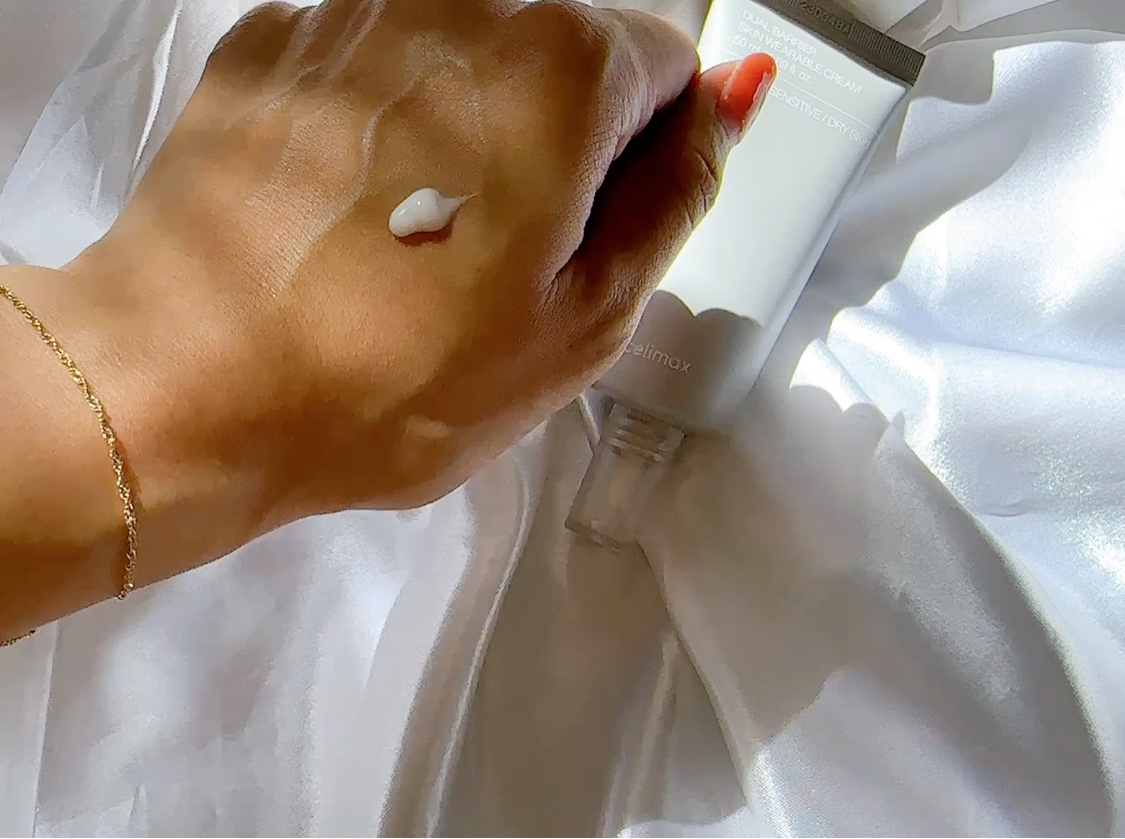 デュアルバリアスキンウェアラブルクリーム/celimax/フェイスクリームを使ったクチコミ（3枚目）