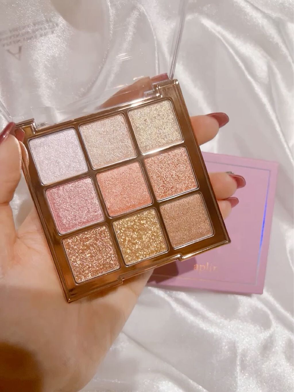 ワンピックアイシャドウパレット/APLIN/アイシャドウパレットを使ったクチコミ（3枚目）