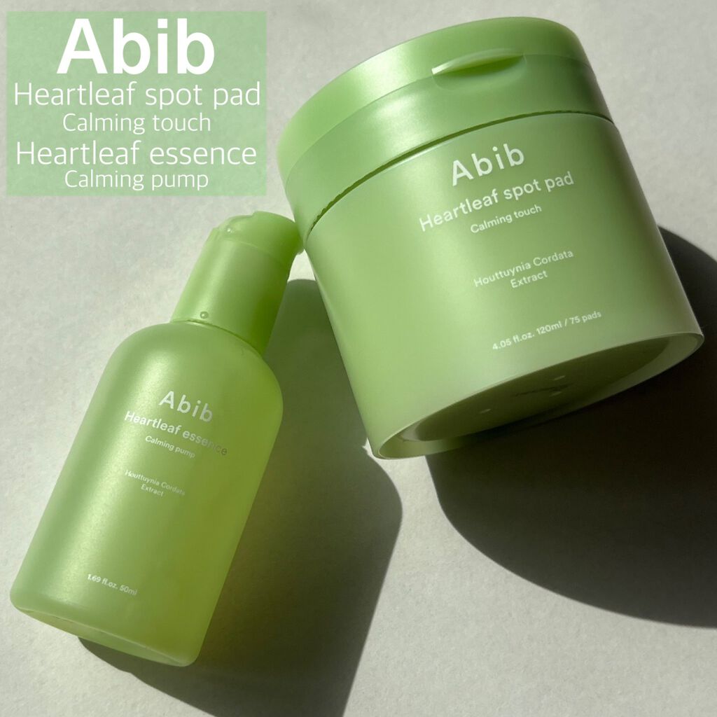 Heartleaf essence Calming pump/Abib /美容液の人気ショート動画