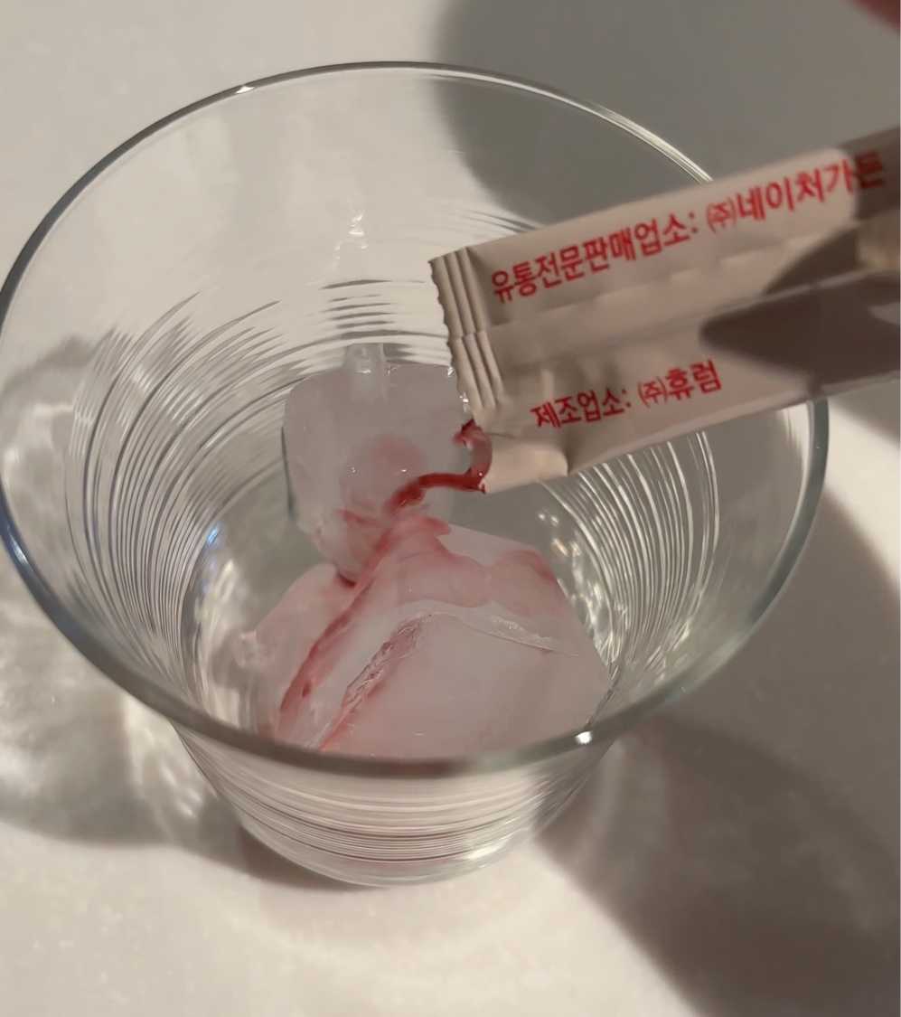 GoodBASE 紅参・ザクロスティック/正官庄/ドリンクの動画クチコミ4つ目