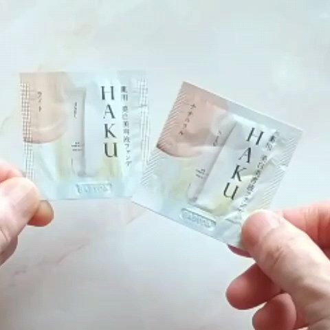 薬用 美白美容液ファンデ（医薬部外品）/HAKU/クリーム・エマルジョンファンデーションの動画クチコミ2つ目