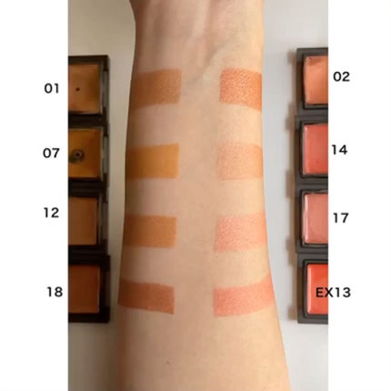 インフィニトリー カラー/Celvoke/ジェル・クリームチークを使ったクチコミ(3枚目)