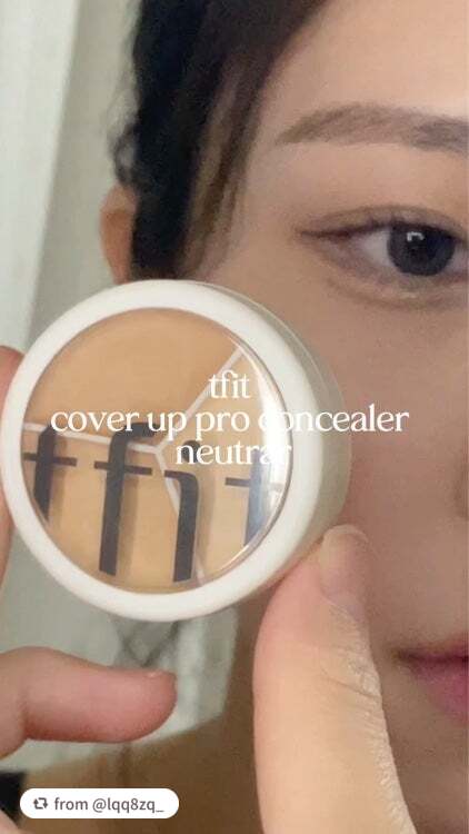 素敵な投稿をありがとうございます✨

【ichandayoouさんから引用】

“TFITのCOVER UP PRO CONCEALER 
カラーは(NEUTRAL)だよ🤍

ベースアイテムの人気ブランドTFIT 🫧

カバー力が高くて