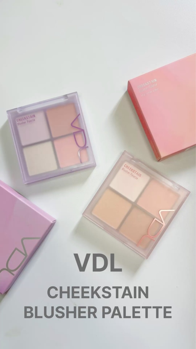 VDL チークステイン ブラッシャー パレット/VDL/パウダーチークを使ったクチコミ（1枚目）