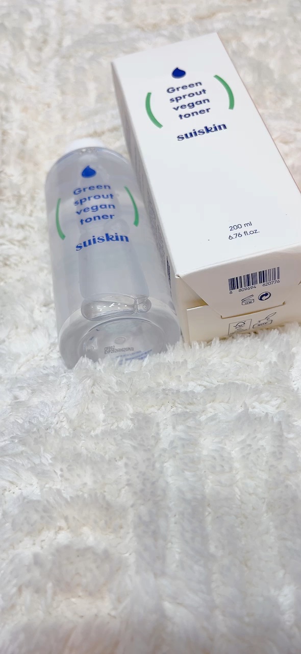 Green sprout vegan toner/suiskin/化粧水を使ったクチコミ（1枚目）