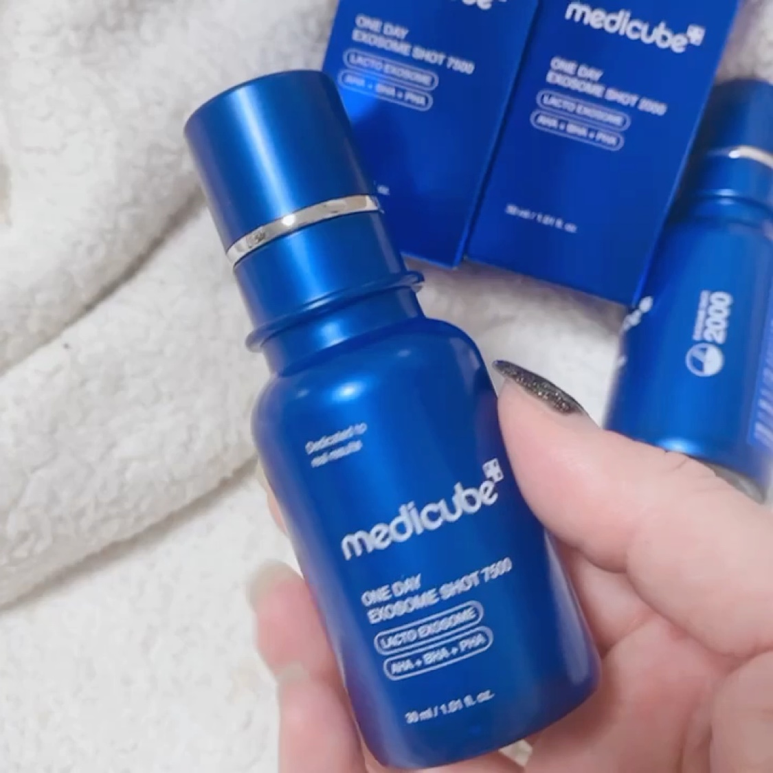 ゼロ1DAYエクソソームショット2000/MEDICUBE/美容液を使ったクチコミ（3枚目）