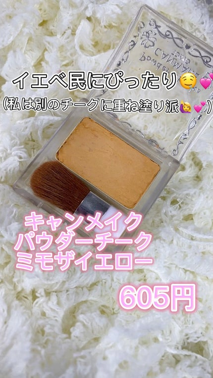 試してみた】【旧品】パウダーチークス キャンメイクのリアルな 試してみた】【旧品】パウダーチークス キャンメイクのリアルな