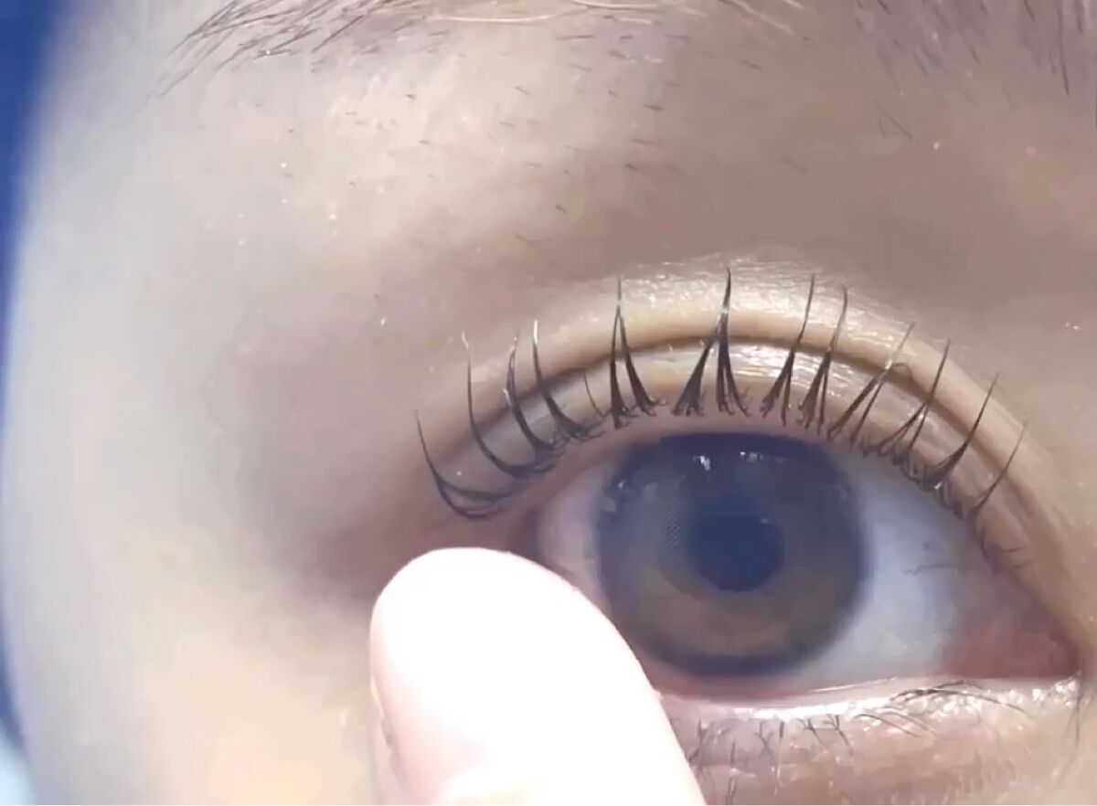 クリア マスカラR/CEZANNE/マスカラ下地を使ったクチコミ（3枚目）