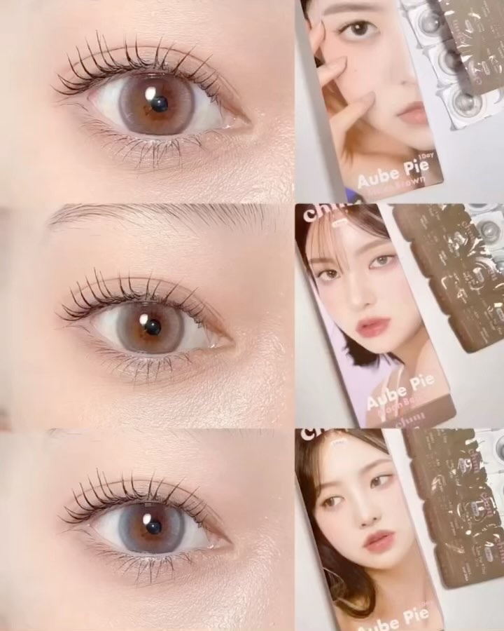 Chuulens Aube pie 1day/chuu LENS/カラーコンタクトレンズの動画クチコミ1つ目