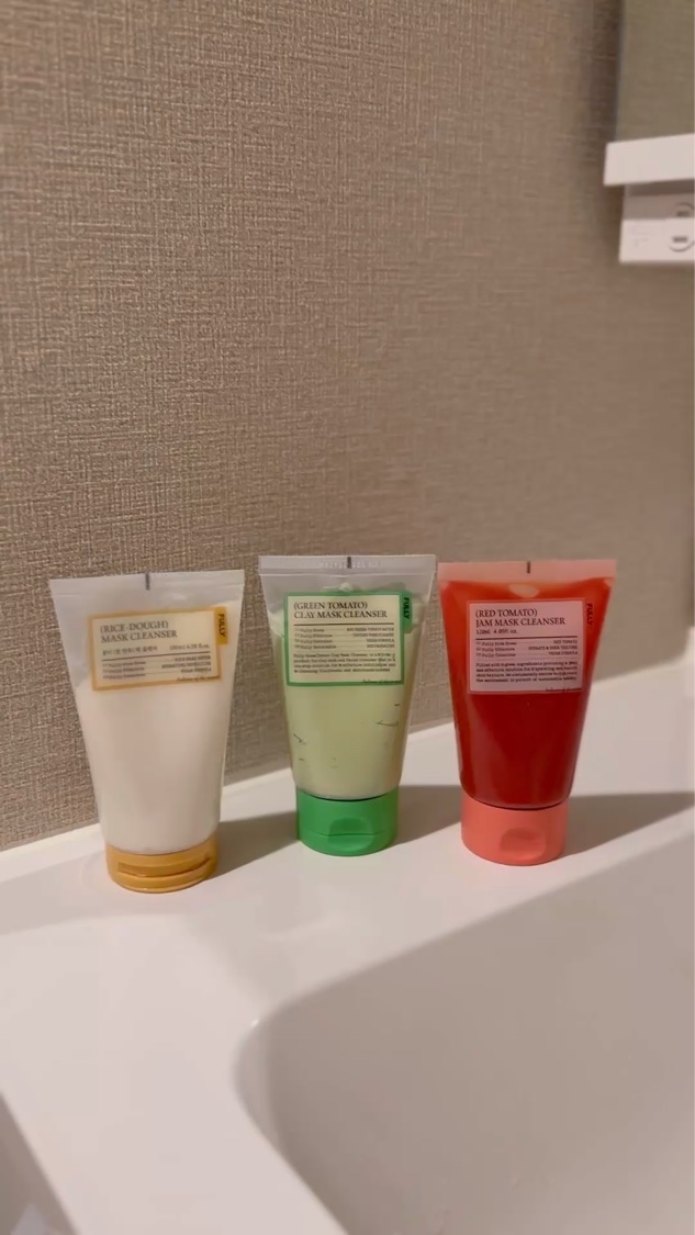グリーントマトクレイマスククレンザー/FULLY/洗い流すパック・マスクを使ったクチコミ（2枚目）