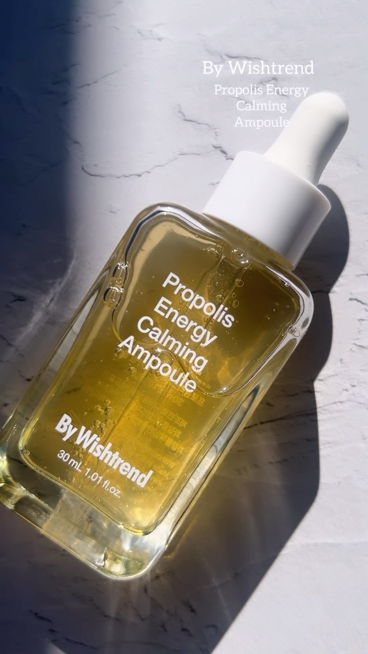 プロポリスエナジーカーミングアンプル/By Wishtrend/美容液の人気ショート動画